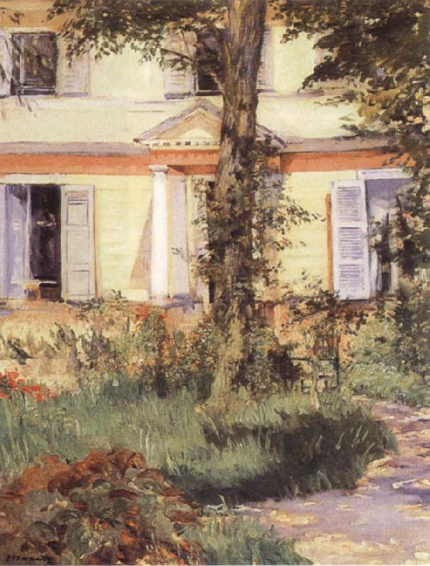 Edouard Manet House at Rueil Germany oil painting art
